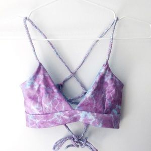 Lali +Layla marble bikini top